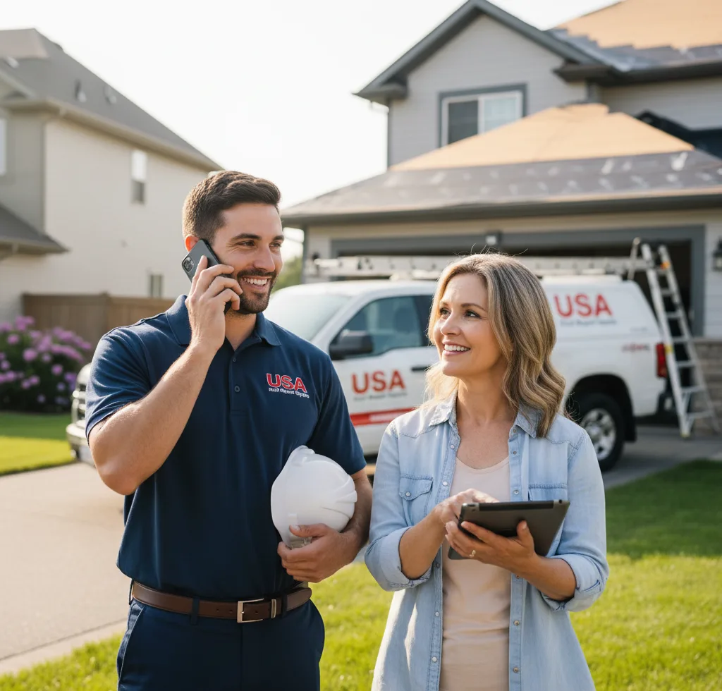 USA Roof Repair Experts customer support in Sharon Hill